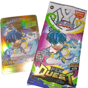 Pack Kartu BoBoiBoy Monsta Galaxy Card Pek Quest Adventure 4/9 BoBoiBoy Beliung Emas Tier SR (SEALED)