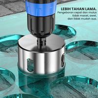 Gambar ALLEFIX Mata Bor Hole Saw 10 Pcs 6-30MM Ideal untuk Profesional dan DIY Alat Pengeboran Presisi dengan 10 Ukuran Berbeda - 6870 untuk Kaca & Marmer - 10 Pcs dari ALLEFIX Kota Surabaya 3 Tokopedia