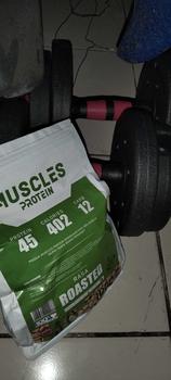 Product Review of Muscles protein Whey Protein Bubuk Kedelai Murni 1000 Gram from "**' 0