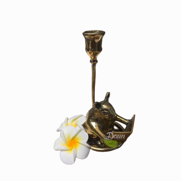 Gambar Dekorasi kuningan tikus 07-439 dari Daun The Gift Shop Kab. Badung Tokopedia