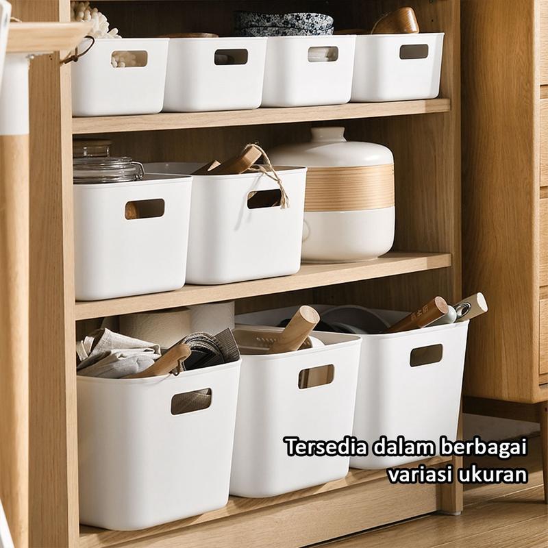 KOTAK PENYIMPANAN SERBAGUNA | BIN ORGANIZER MULTIFUNGSI | KERANJANG PENYIMPANAN SERBAGUNA 2