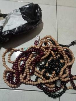 Product Review of Tasbih Kayu Premium 99 Butir Kayu Walikukun Cendana Kaukah Arab Kopi Untuk Oleh-oleh Haji & Umroh from h**p 2