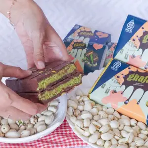 Coklat Dubai Viral Local Ghaja dengan isian kunafa dan pastachio 300gr