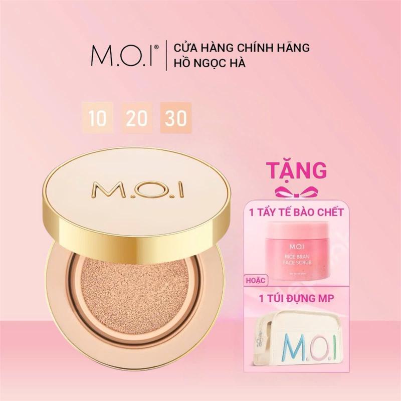Phấn nước Premium Baby Skin Cushion M.O.I phiên bản cao cấp SPF 50+/PA+++ 12g Trang Điểm Cosmetic Nữ Mỹ Phẩm phấn nuoc Phấn Mắt kemnen mongnhe