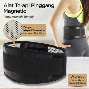COD Alat Sabuk Korset Corset Kesehatan Magnetic Magnetik Tourmaline Terapi Sakit Pinggang Tulang Belakang Syaraf Kejepit Orthopedi Dewasa Jumbo