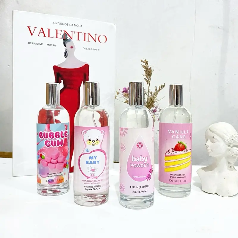 PARFUM BAJU ANAK KIDS BABY 100ML - PERFUME BODYMIST AROMA VANILLA BUAH BAYI 5