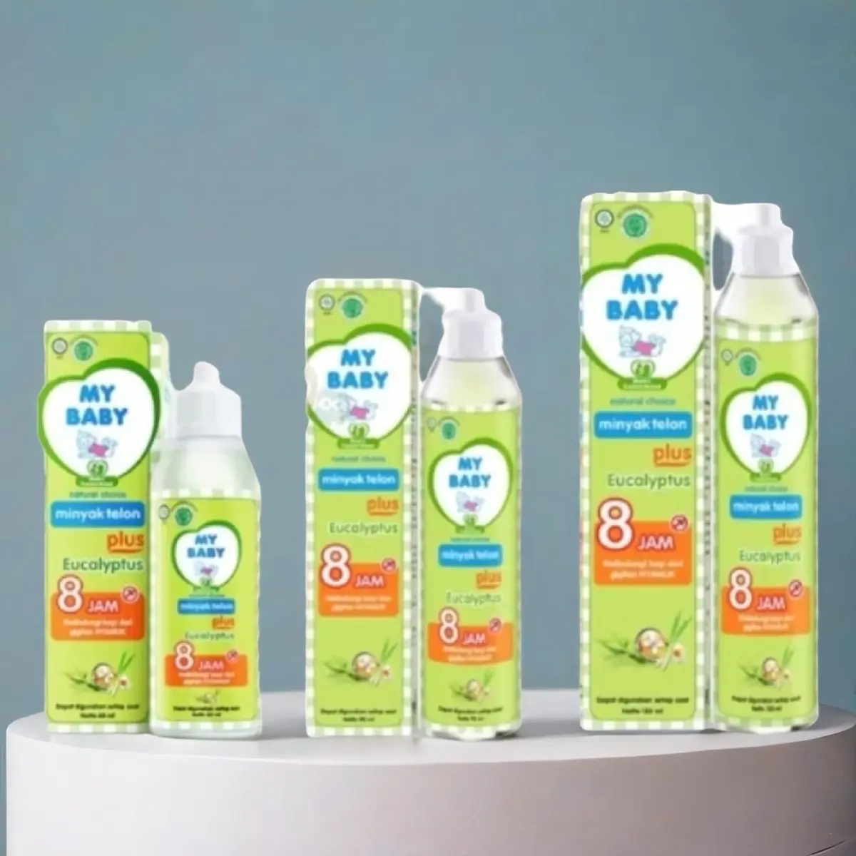 My Baby Minyak Telon Bayi 160ml - Hangatkan Tubuh & Kurangi Perut Kembung