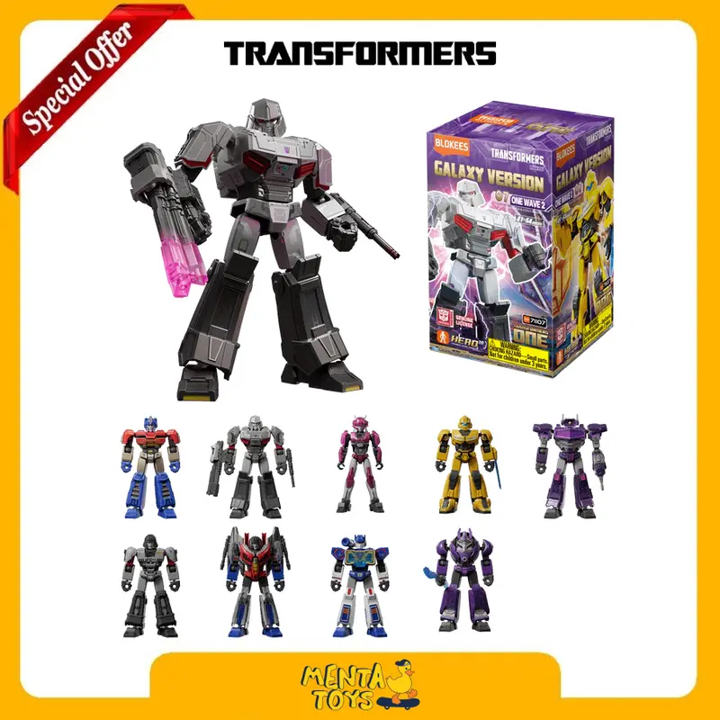 Blokees Figures Transformers - Galaxy Version GV 07 One Wave 2 - 71107 GV07 Rise of Factions Blind Box 2