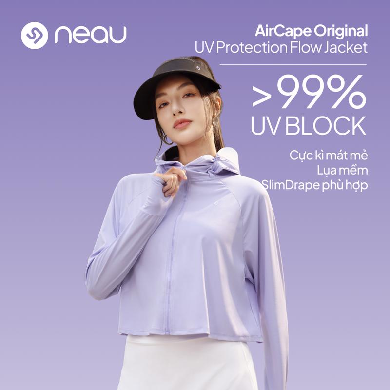  NEAU AirCape Original Áo Chống Nắng Tia UV >99% Cánh Dơi Su Lạnh Ngắn AC101 
