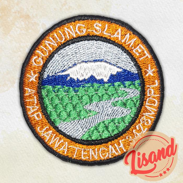 Gambar Patch Emblem Bordir Gunung Slamet Model Lingkaran - Slamet Model Lingkaran dari Lisand Kota Bogor Tokopedia