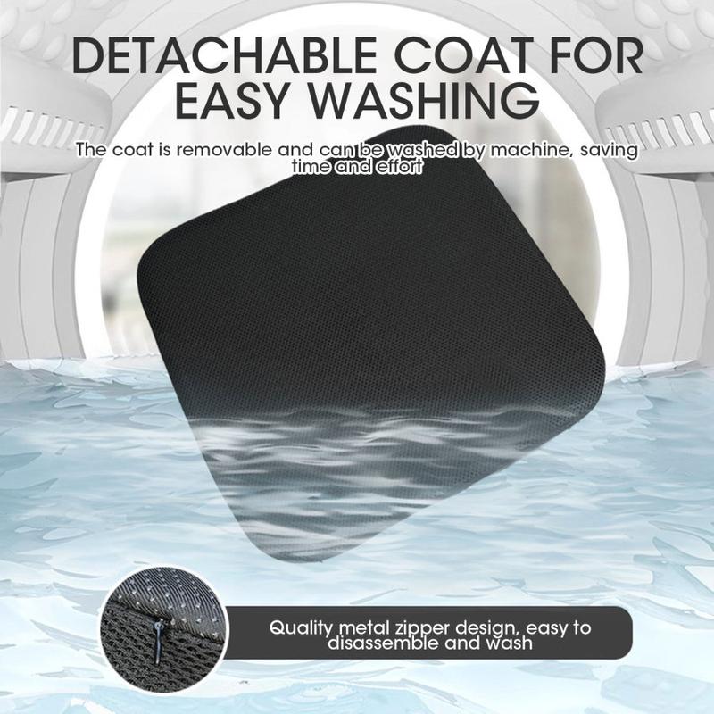 Product Introduction of Car seat cushion seat booster main driver small female driver Section 2 car training special lady driving thick seat 28