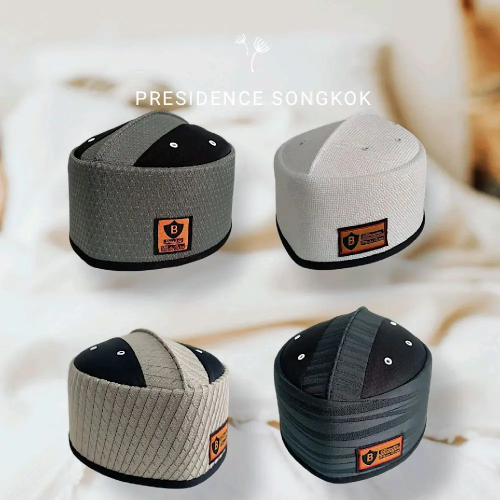 Peci Songkok Kopiah Asagofah Turki Anak Sampai Dewasa Tinggi 10cm Murah Berkualitas Bahan Spons PREMIUM Lembut Merk BREADSTR - Songkok Malaysia Assagofah turkey- Peci Pria model terbaru Laki-laki sholat Fashion Bisa Bayar di Tempat COD Muslim Motif