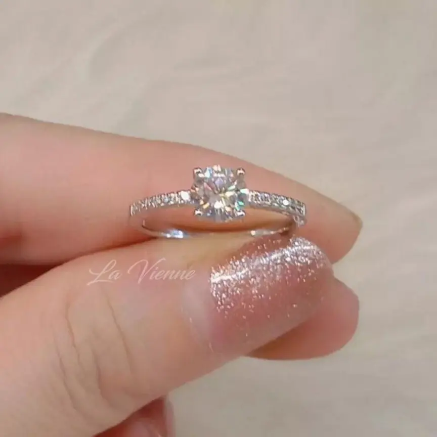 [ Beli 2 Produk Apapun Gratis 1 ] La Vienne - Agathe - Cincin Titanium Wanita Anti Karat Aesthetic - Perhiasan Elegan Cantik Mewah - Flexible dan cocok untuk dipakai di segala Acara