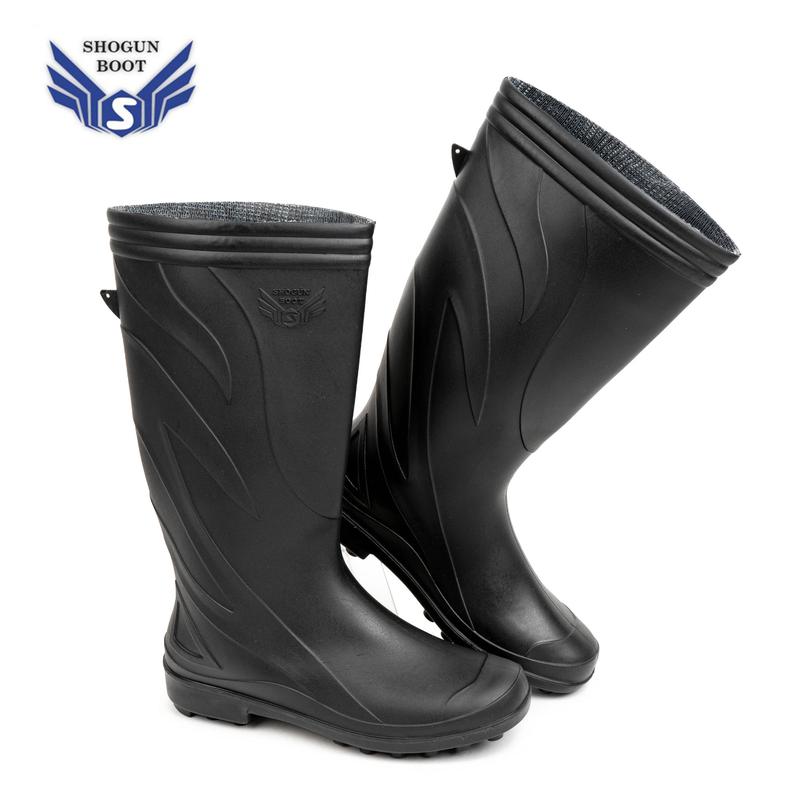 Sepatu Boot Tinggi SHOGUN 999 Hitam Boots Sol Pul Pool Lokal Lentur ...