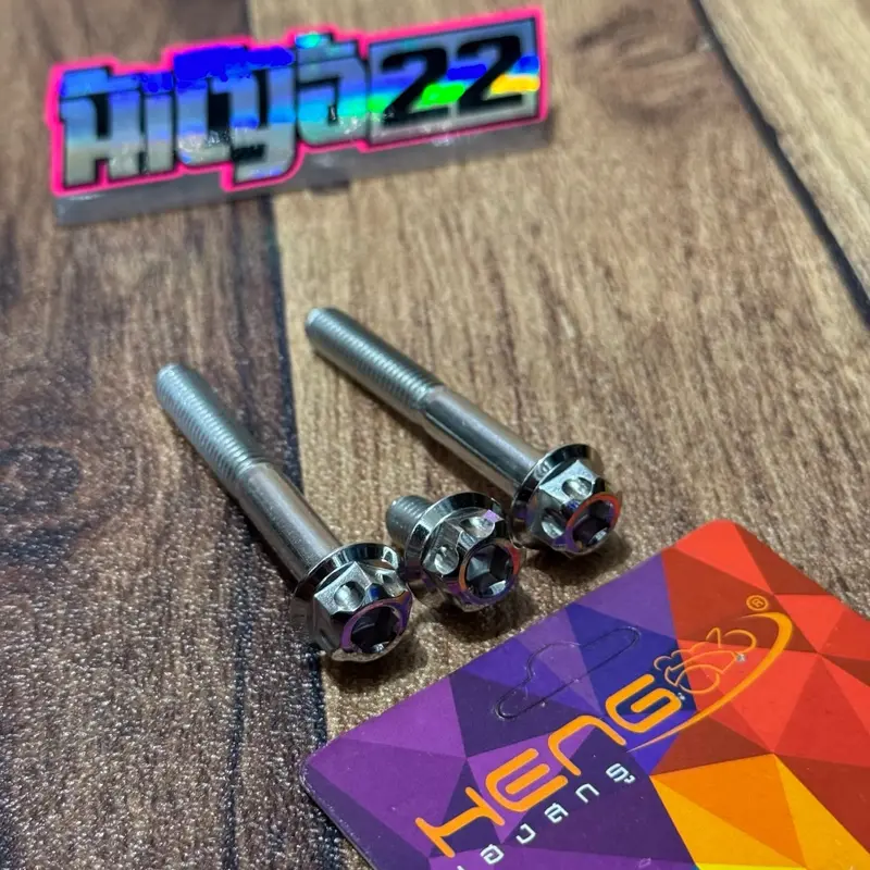 Baut stainless sett behel Vario 125 150 stainless original Heng Thailand 3pcs 5