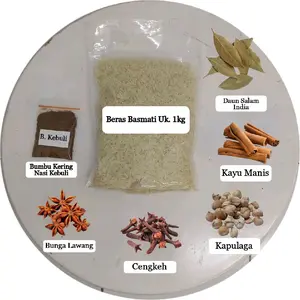 Beras Basmati 1kg Lengkap Bumbu Kebuli Rempah Pilihan