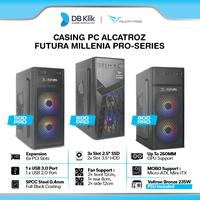 Gambar Alcatroz Futura Millenia M500 / M600 / M800 PRO Casing PC m-ATX Include Pre-Installed 2 Fan RGB + PSU Voltron Bronze 235OEM - Millenia M500 dari DBKlik Indonesia Kota Administrasi Jakarta Pusat 1 Tokopedia