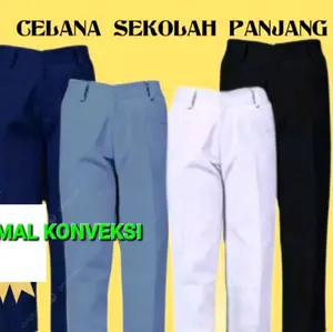 CELANA PANJANG SMP DAN SMA BAHAN AMERICA DRIL UNION tebal langsung produksi