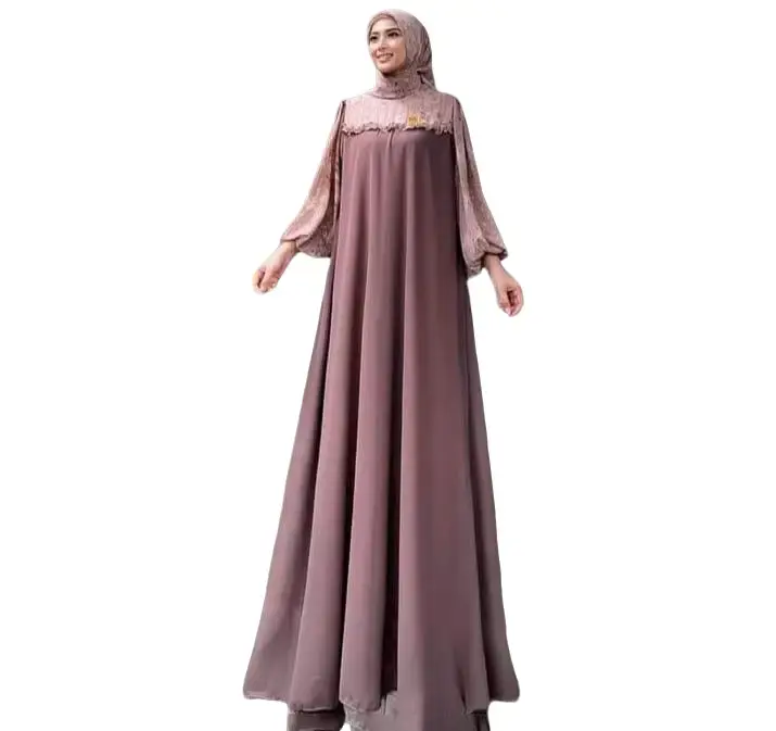 GAMIS terbaru 2024 HIJAB SET ELLENA BAHAN CRINCKLE AIRFLOW L XL XXL XXXL 5XL LD UP TO 140 Muslim Nyaman Wanita Panjang Crinkle Tebal Kain Simple Mewah Dress Remaja Dewasa Kondangan Kancing Variasi Casual Variasi Casual Maxi Cantik