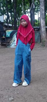 Product Review of Hanila Baju Kodok Anak Kulot Jeans Umur 5-15tahun from s**a c**x 0