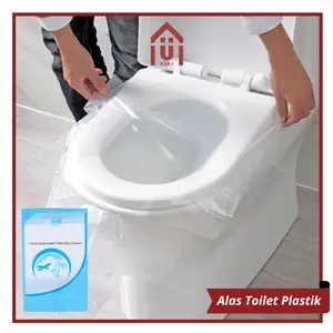 UNISO - ALAS DUDUK KLOSET TOILET PLASTIK TRAVEL TOILET SEAT COVER DISPOSABLE