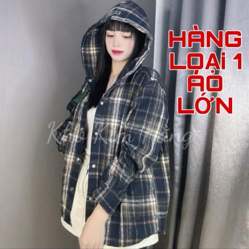  Mua áo+tặng quà  Áo Khoác Sơ Mi Dạ Kẻ Chống Nắng  áo khoác  sọc caro nữ Chất Dày Dặn Mặc 4 Mùa From Rộng 13kg- 80kg   Nam + Nữ    
