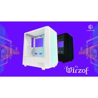 Gambar CASING CUBE GAMING WIRZOF - Mid Tower ATX Case Tempered Glass dari Techno Computer Bali Kota Denpasar 2 Tokopedia