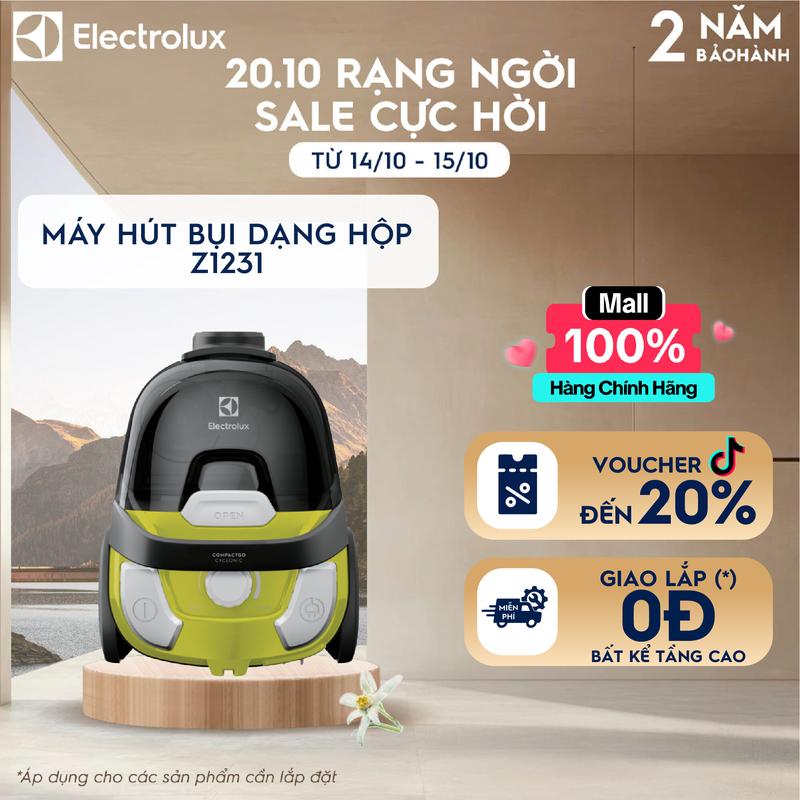 Máy hút bụi nhỏ gọn Electrolux Z1231 Hút bụi đa năng Làm Sạch