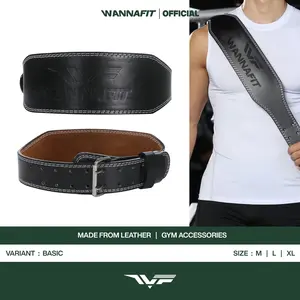 WANNAFIT Sabuk Gym | Weight Lifting Belt | Aksesoris Fitness & Gym