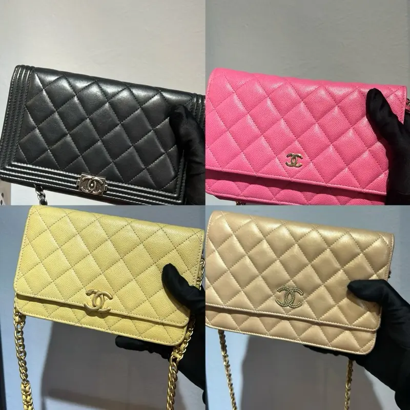 (Preloved) (Variant) Chanel wallet on chain WOC