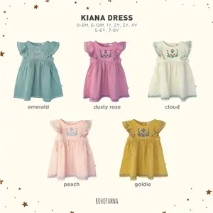 Kiana Dress bohopanna - Dress Anak Perempuan - Dress cantik