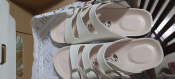 Product Review of Crousel Sandal Casual \ Women - Lantana White from M**a H**t 1