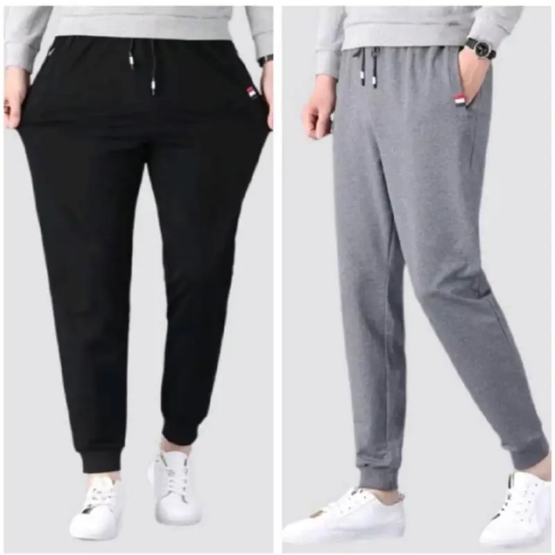 Celana Training Panjang Babyterry polos Tebal Premium pria wanita celana unisex nyaman dipakai olahraga santai sport stylish slim-fit celana jogger Cuci Dingin Extra Small Joggers hypebeast 4