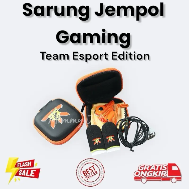 Paket Lengkap Sarung Jempol Gaming Tim Esport