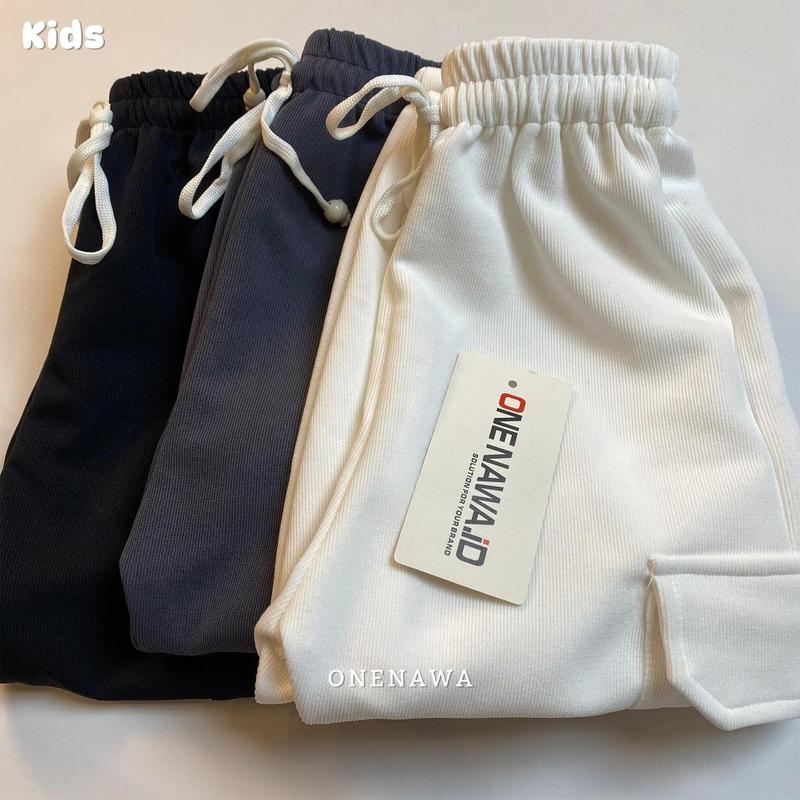 [100k 3 pcs] Celana Cargo Anak Usia 2 Tahun sampai 10 Tahun | Celana Panjang Anak Terbaru 7