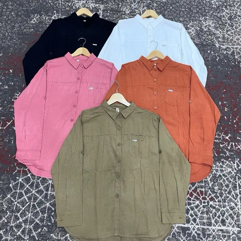 kemeja polos soft seude import bangkok
