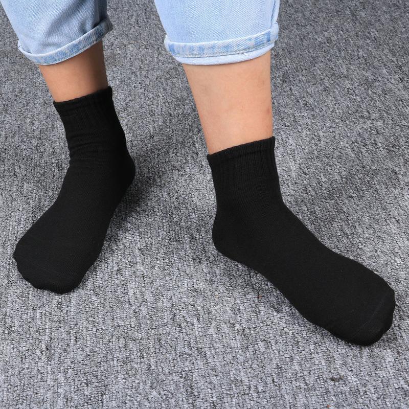 Product Introduction of 5 Pairs Popular Spring And Summer Men's Sports Socks Thin Comfortable Breathable Wear-resistant Polyester Socks Wholesale Size 38-43 17