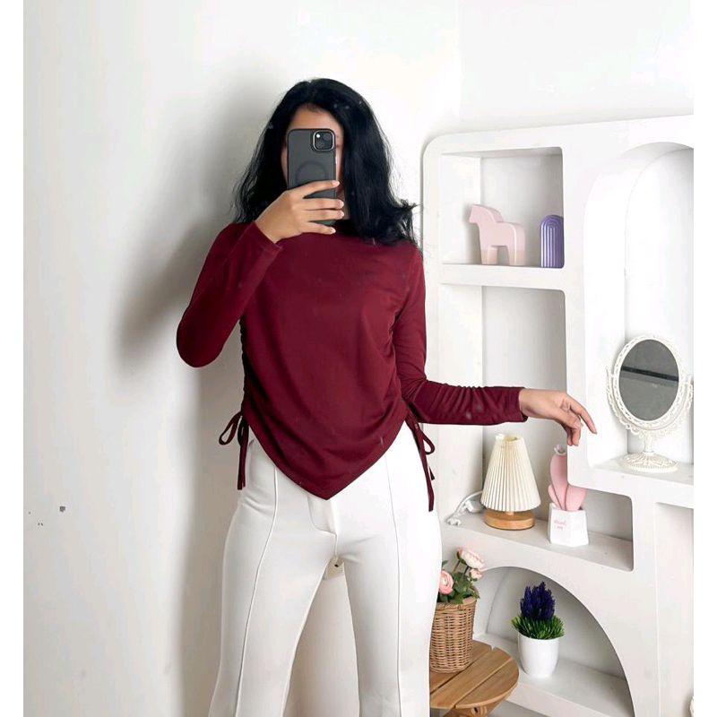 atasan wanita..atasan wanita kekinian..atasan blouse wanita...casual wanita gfs SR Valen top blouse 2