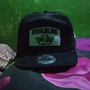 Roughline Topi SnapBack klasik caduroy style corduroy