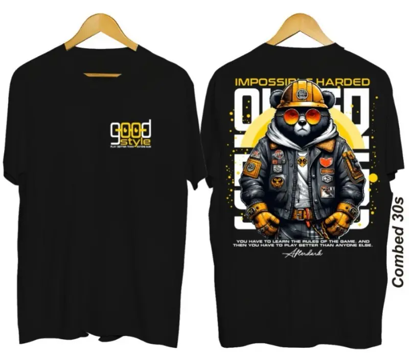 Brodist store ALLSIZE Kaos Cotton Combad 30s BSO005 7