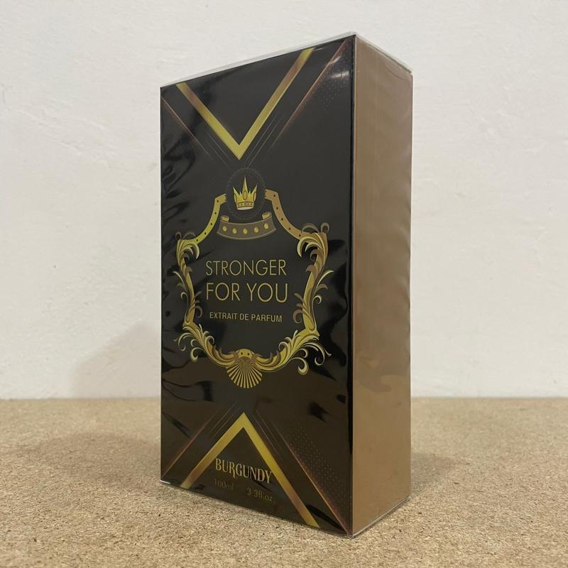 Parfum Pria Burgundy Stronger For You Extrait De Parfum 100ml for Men 2