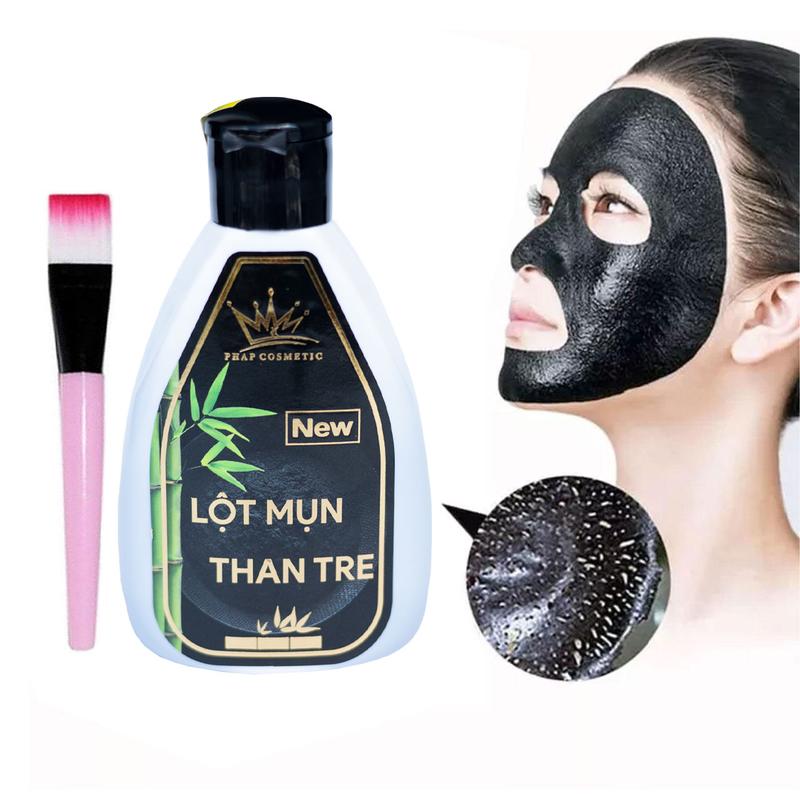Gel lột mụn Pháp tặng cọ quét mặt nạ từ than tre hoạt tính 30ml