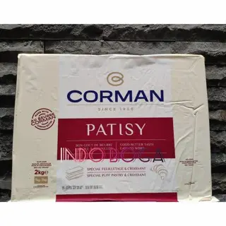 Corman patisy butter sheet / mentega tawar lembaran