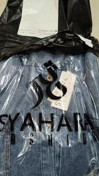 Product Review of Setcel - A03 SYEHAL COLLECTION- Oneset / Setcel Kemeja Wanita Full Jeans - Setelan Pakaian Wanita Denim Baju Panjang from B**a W** 0