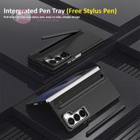 Gambar CASE CASING FOR SAM Z FOLD 8 ULTRA / Z FOLD 8 / Z FOLD 7 / Z FOLD 6 / Z FOLD 5 / Z FOLD 4 PREMIUM GOLD EYE PEN SLOT FOLD SERIES DENGAN BRACKET KAMERA + SLOT STYLUS PEN MM-257 - Black, Z Fold 4 dari Miao Miao Official Kota Administrasi Jakarta Barat 5 Tokopedia