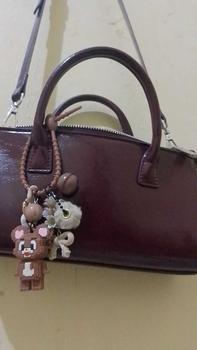 Product Review of Nadeldza Bag Charm Karakter Tom n Jerry Legoo Kartun Lucu Bunyi Lonceng/ Gantungan Tas Kartun Kucing Lucu from 𝓐** ** 0