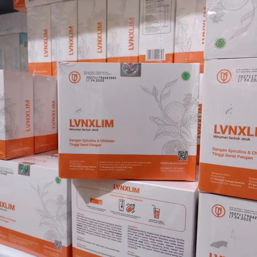 LVNXL1M Minuman Produk Serbuk Kaya Akan Serat Pangan Tinggi, Memberi Rasa Keny@ng Lebih Lama Baik Untuk Menjaga Kesehatan