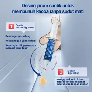 4{COD} Obat KECOA Ampuh Racun Gel Pembasmi Kecoa Sampai Ke Sarang Gel Pembasmi Kecoa Roach Bait Insecticide Control Umpan Gel Praktis Ampuh Super Kecoa Mati Obat Jitu