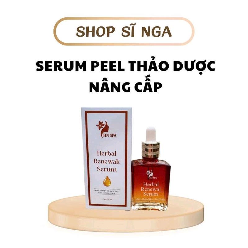 Chai Lẻ Serum Peel Da Thảo Dược HN Spa Chai 30ml Hổ Trợ Làm Đẹp Da