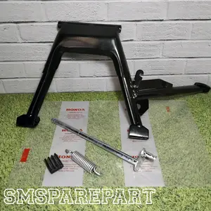 as standar 2 + standar tengah + per dan karet motor honda genio beat deluxe beat new led scoopy esp, beat karbu, beat f1, street,scoopy, spacy Motorcycle Sepeda